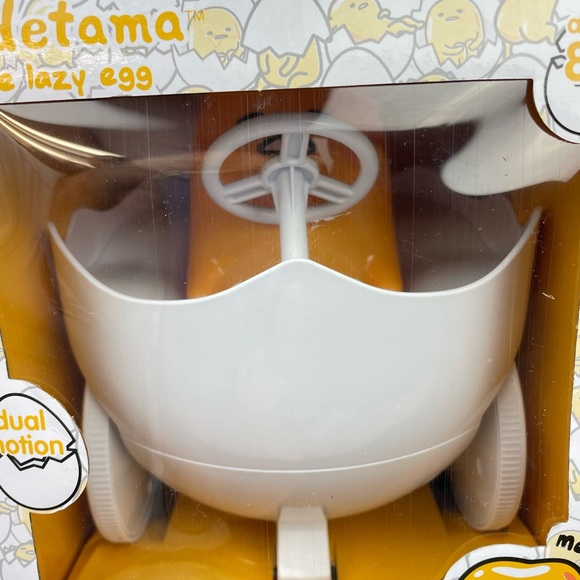 Sanrio Gudetama The Lazy Egg R/C Remote Controll Egg Vehicle7” - Picture 6 of 6